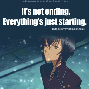 Shugo Chara I Must Blieve It Cant End Like Did In The Manga
