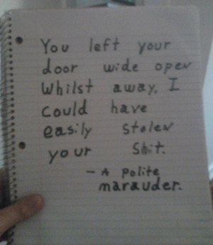 21 Passive Aggressive Notes From Your Neighbor
