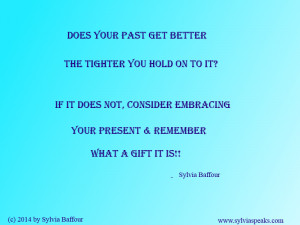 Sylvia Baffour Quote on Being Grateful, Women's Empowerment Quote