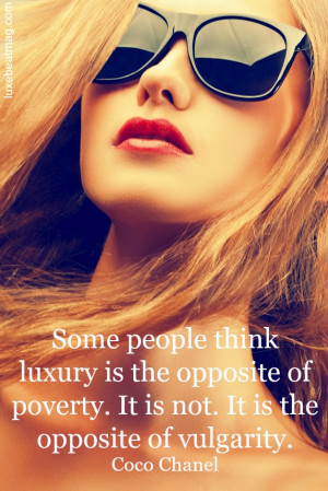 Luxurious Quotes