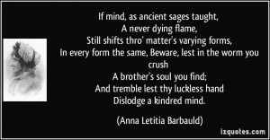 More Anna Letitia Barbauld Quotes