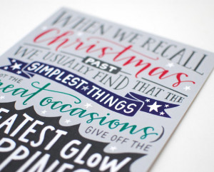 Holiday Print // Bob Hope Quote, Modern Calligraphy, Hand Lettering ...