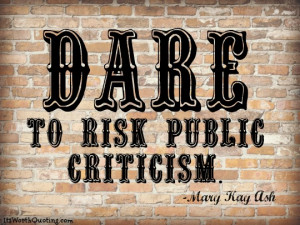 Criticism Quotes