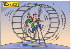 Stuck In A Rut