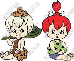 Pebbles and Bam Bam Flintstones