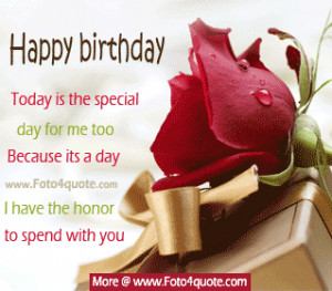 birthday flower quotes