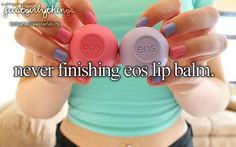 Never Finishing Eos Lip Balm. mint green, gir thing, beds, eo lip ...