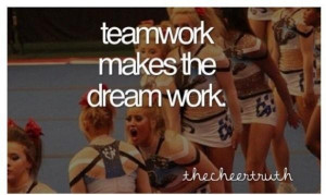 Cheerleading Quotes About Teamwork