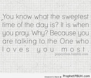 Sweetest Time of the Day - Islamic Quotes About Salah (Formal Prayer ...