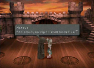 Zidane ref Cloud and Squall