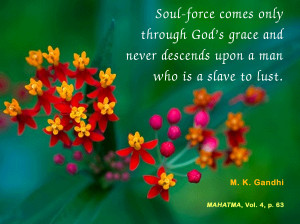 Soul Connection Quotes Mahatma gandhi quotes on soul-