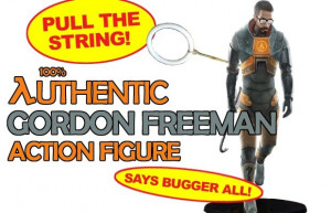 The strong silent type action figure