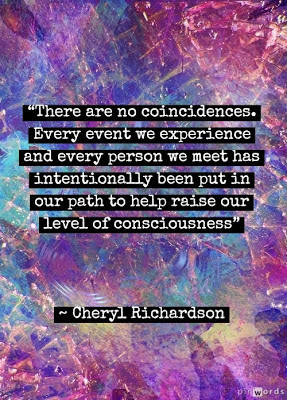 There are no coincidences.