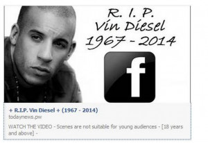 Vin Diesel Fast And Furious Quotes Vin diesel died? nope, 'fast