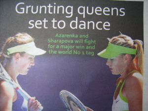 Some headlines make me think of the pop songs of my day...