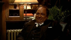 Tom Hagen has just suggested that Sonny become the new Don. Michael ...