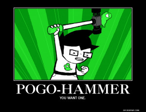 pogo hammer by SebbyFluff
