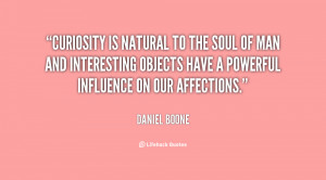 Daniel Boone Quotes