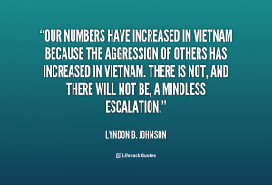 Lyndon Johnson Vietnam War Quotes