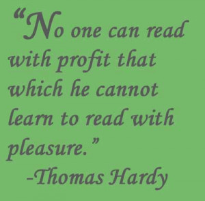 Thomas Hardy quote