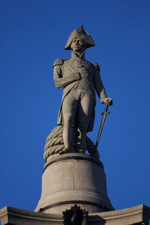 Admiral Nelson Statue London