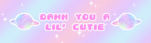 gif cute quote kawaii Grunge galaxy cutie pastel planet pixel pixels ...