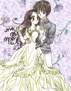 Prince and princess by chikorita85