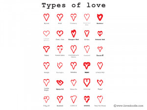 Dribbble - Types Of Love by Lim Heng Swee