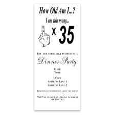 Cute 35 year old birthday party Invitations