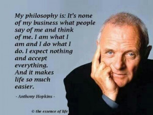 Anthony Hopkins great quote
