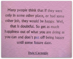 Dale Carnegie #happiness