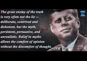 JFK was obviously not an atheist but it definitely fits.
