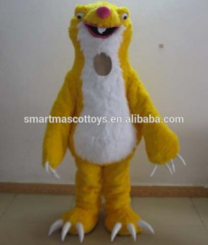 HOT sale lovely sid the sloth ice age costume adult sloth cartoon ...