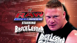 Adam Wrestling Monday Night Raw Starring Brock Lesnar