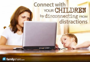 ... attention of their parents, but technology is a constant distraction