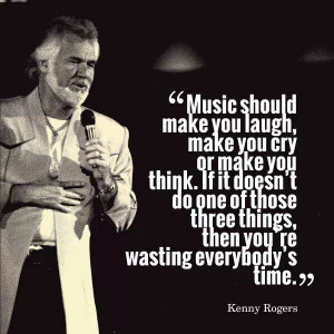 True. Love you Kenny Rogers.