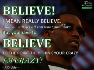 Inspirational Quotes From The Top Musicians #10 – Diddy