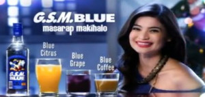 Anne Curtis in the Christmas TVC of GSM BLUE