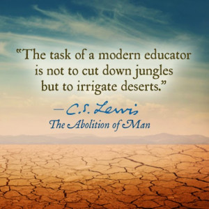 Love C. S. Lewis quotes…