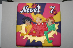 Totally Spies Birthday Cake