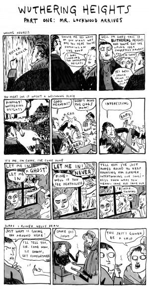 Kate Beaton's Wuthering Heights