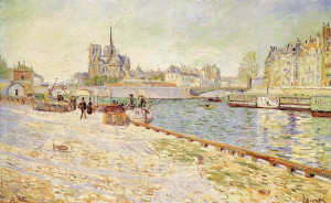 paul signac notre dame l île saint louis description paul