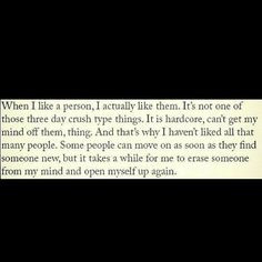 sure i ve legitimately liked 2 guys in the last 6 years one moved away ...