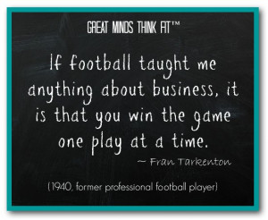 Fran Tarkenton Quote