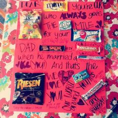 our mothers day present: Dear mom (m) you're our lifesaver (lifesavers ...