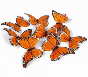 Large Monarch Butterfly Garland: Inspirational Butterfly Gifts