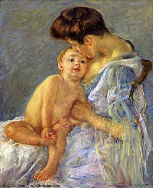 Mary Cassatt, Motherhood - 1906