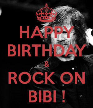 Happy Birthday and Rock On