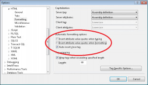 Turn off automatic quote insertion in Visual Studio 2010