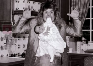 Ozzy With His Babies - ozzy-osbourne Photo